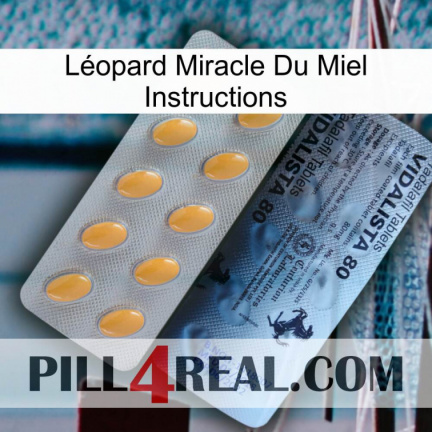 Léopard Miracle Du Miel Instructions 44